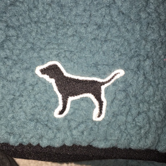 🤍NWT🤍 VS Pink Sherpa Two Tone Full Zip Jacket - Picture 5 of 6